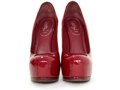 ysl red sole pumps|ysl mules.